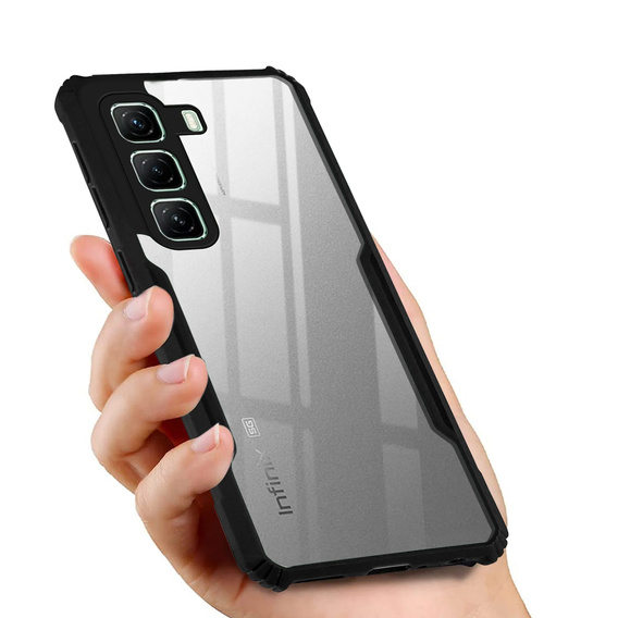 Telefontok a Infinix Hot 50 4G, AntiDrop Hybrid, fekete
