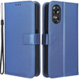 Pattintható tok a Oppo A17, Smart Magnet, kék