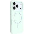 Szilikonhüvely iPhone 17 Pro készülékhez, MagSafe, ütésgátló, zöld