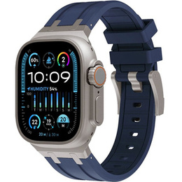 Szilikon szíj az Apple Watch 1/2/3/4/4/5/6/7/8/9/10/SE/Ultra/Ultra 2 42/44/45/49MM órához