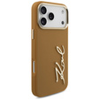 Karl Lagerfeld Karl Script Logo tok – fémgombokkal iPhone 17 Pro Max készülékhez