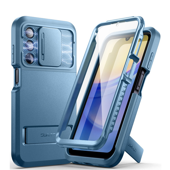 Telefontok a Samsung Galaxy A15 5G, Suritch Basic, kék