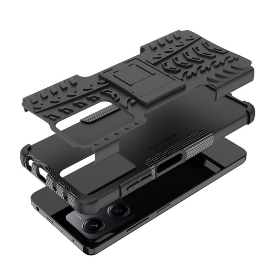 Telefontok a Xiaomi POCO X5 Pro 5G, Tire Armor, fekete