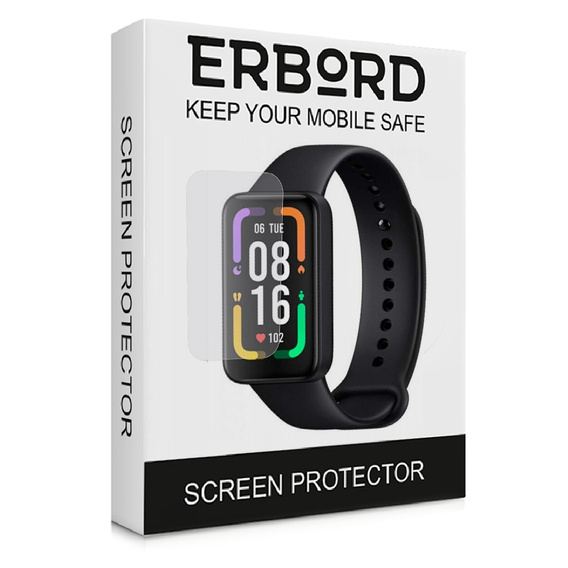 3x ERBORD hidrogél fólia Xiaomi Redmi Smart Band Pro