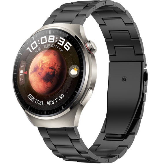 HUAWEI WATCH 2 3 4 5 GT GT2 GT3 GT4 GT5 PRO GT2e 2e 46MM 48MM fekete szíj