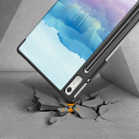 Telefontok a Lenovo Tab P11 Pro Gen 2 2022, Smartcase Pen Slot, deer in mountains
