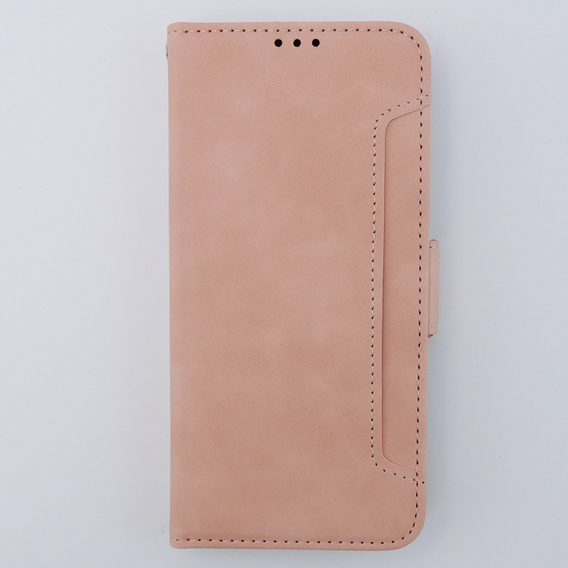 Pattintható tok a Motorola Moto G54 5G, Card Slot, rózsaszín