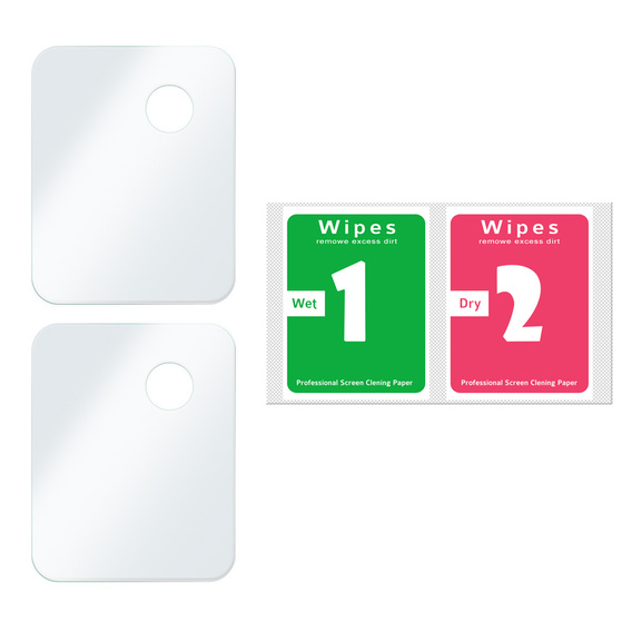 2x ERBORD edzett üveg a kamera számára, hogy Realme C31