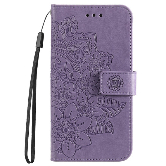 Pattintható tok a Xiaomi Redmi 13C / Poco C65, Mandala Flower, lila