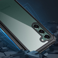 Tok Samsung Galaxy S22 készülékhez, Shockproof, fóliával, fekete