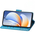 Pattintható tok a Realme C71, Butterfly, kék