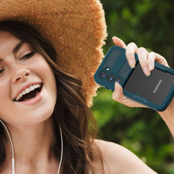 IP68 vízálló tok a Samsung Galaxy S23 Plus, zöld