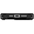 Urban Armor Gear Telefontok a iPhone 15 Pro Max, Monarch Pro Kevlar MagSafe, fekete