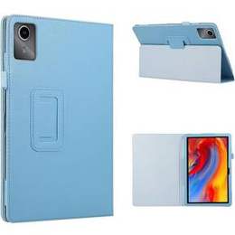 Tok Lenovo Tab M11, bi-fold, patenttal, kék