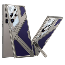 Telefontok a Samsung Galaxy S25 Ultra, GKK Leather, fekete