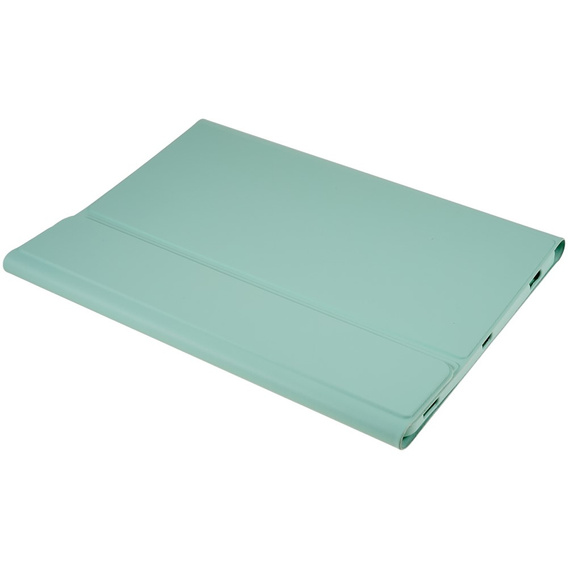 Tok + billentyűzet Galaxy Tab S7+ Plus / S8+ Plus /S7 FE T730 T733, Pen Slot, menta