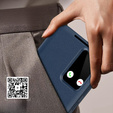 Flip tok Samsung Galaxy S25 Edge, Smart View Wallet, kék