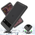 Tok Google Pixel 8 Pro készülékhez, Shockproof, fóliával, fekete