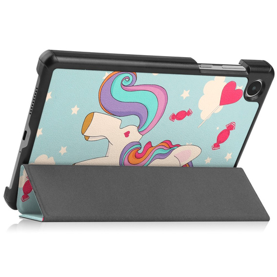 Tok Lenovo Tab M8 Gen 4 TB-300FU, Smartcase, unicorn