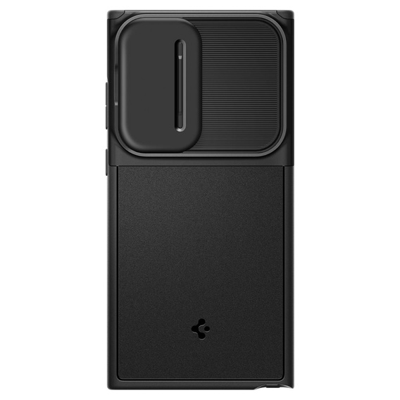 Spigen Optik Armor fekete tok Samsung Galaxy S23 Ultra készülékekhez