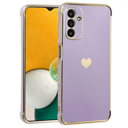 Telefontok a Samsung Galaxy A13 5G, Electro heart, lila