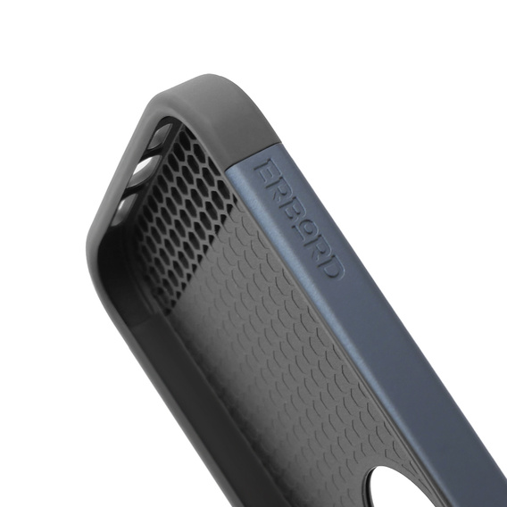 Telefontok a iPhone 15 Pro Max, ERBORD MagProtect Slide Camera, titánium kék