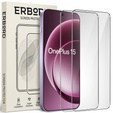 2x ERBORD 9H kemény üveg edzett üveg OnePlus 15R készülékhez