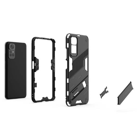 Tok Xiaomi Redmi Note 11/11S, Military kickstand, kék