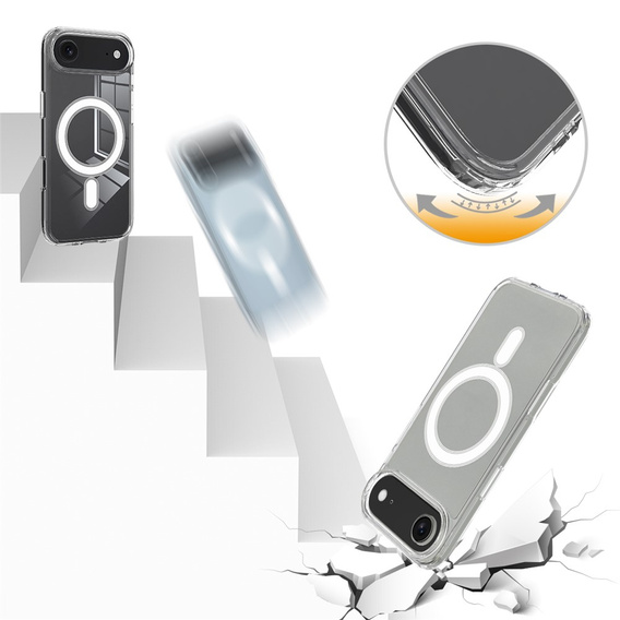 Tok iPhone Air készülékhez, MagSafe, átlátszó