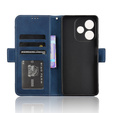 Pattintható tok a Oppo A5 Pro 5G, Card Slot, sötétkék