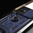 Telefontok a Oppo Reno7 Lite, CamShield Slide, tengerészkék
