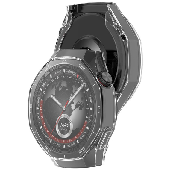 2in1 tok képernyővédővel Huawei Watch GT 5 Pro 46mm, átlátszó