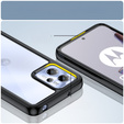Telefontok a Motorola Moto G13 / G23, Fusion Hybrid, átlátszó / fekete