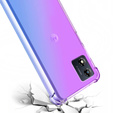 Tok Motorola Moto E13, Gradient Dropproof, Lila / kék