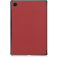 Tok Samsung Galaxy Tab A8 10.5 SM-X200 SM-X205, Smartcase, bordó