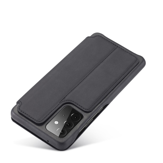 Pattintható tok a Samsung Galaxy A52 5G / 4G, LC.IMEEKE, fekete