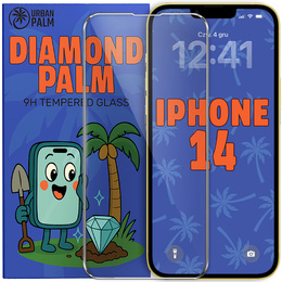 Diamond Palm edzett üveg iPhone 14-hez
