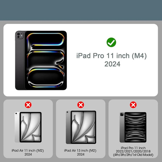 Edzett üveg a iPad Pro 11" 2024 (5 gen.) készülékhez
