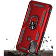 Páncélozott telefontok a Motorola Moto G50, Nox Case Ring, piros