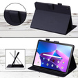 Tok Lenovo Tab M10 Plus 10.6 Gen 3, pánttal, animal, fekete
