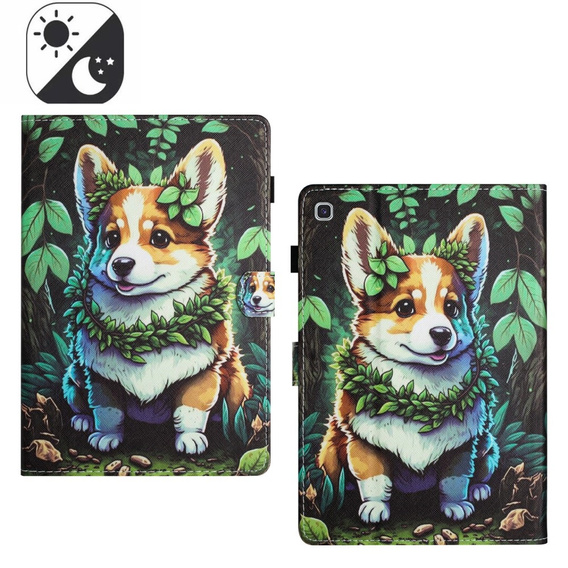 Tok Samsung Galaxy Tab S6 Lite 2022 / 2020, pánttal, corgi dog