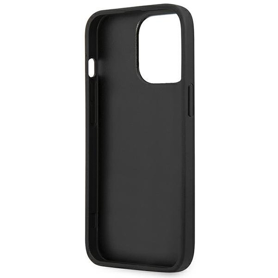 GUESS Telefontok a iPhone 14 Pro, 4G Big Metal Logo, szürke
