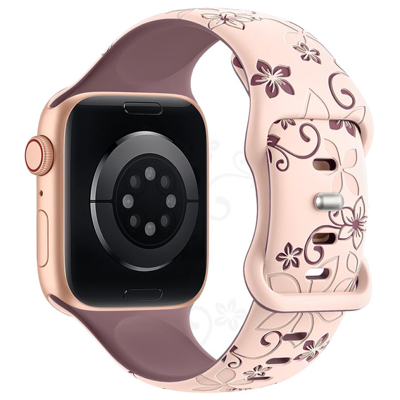 Szilikon szíj Apple Watch 1/2/3/4/4/5/6/7/8/9/SE 38/40/41/mm-es órához