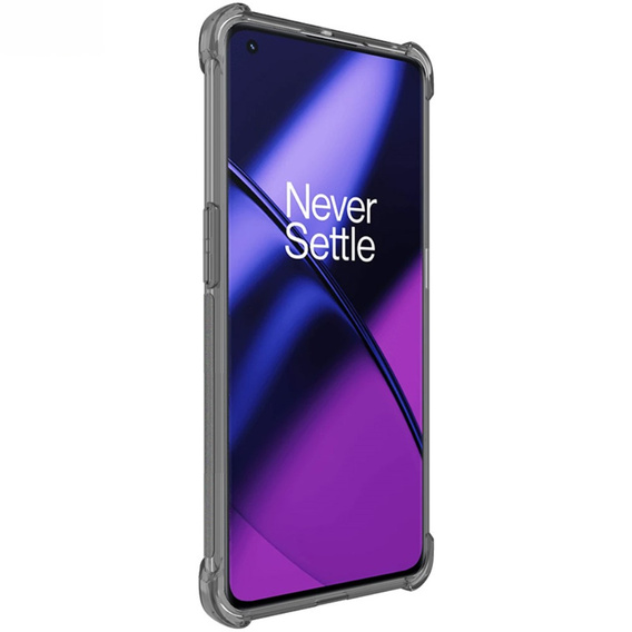 IMAK Telefontok a OnePlus 11 5G, Dropproof, átlátszó / fekete
