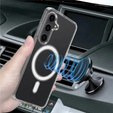 Tok a Samsung Galaxy S25 FE, Fusion Hybrid, MagSafe-hoz, átlátszó