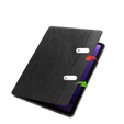 Tok Samsung Galaxy Tab S10 Lite / S10 FE / S9 FE, Business Card and Pen Slotl, fekete