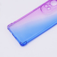 Tok Oppo Reno 10 / 10 Pro, Gradient Dropproof, Lila / kék