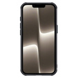 Tok iPhone 16e, páncélozott Nillkin, Icelade Prop, Magsafe, fekete