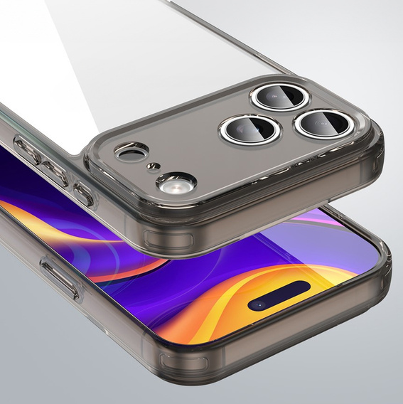 Szilikon tok kemény hátlappal iPhone 17 Pro-hoz