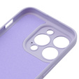 Telefontok a iPhone 15 Pro Max, Silicone Lite, lila